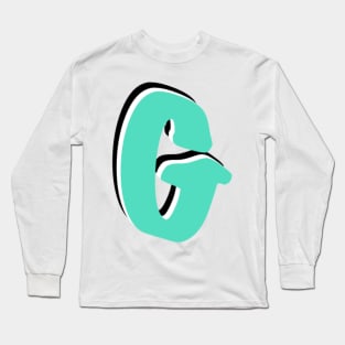 Letter G Long Sleeve T-Shirt